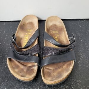 Birkenstock Tatumi Black 3 Strap Sandals